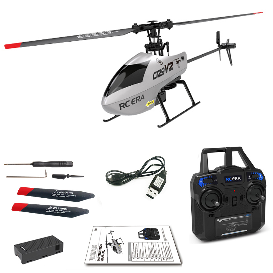 Rc Helicopter Nitro - Радиоуправляемый вертолет ERA C129 V2, 4