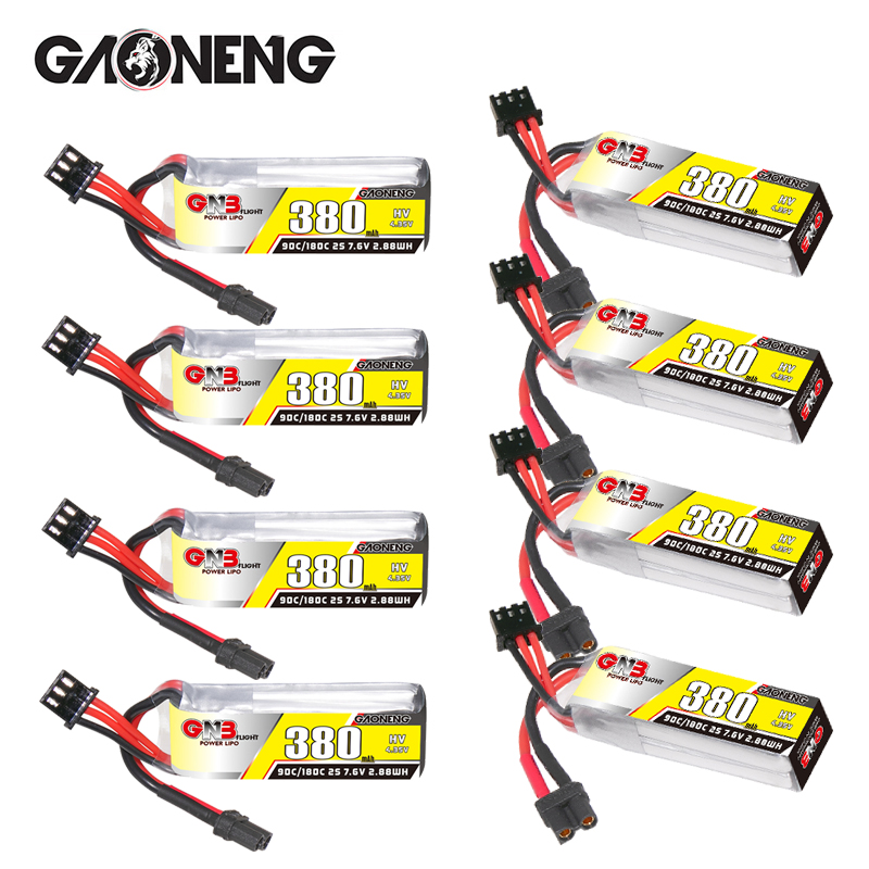 Rc Helicopter Coaxial - Аккумулятор LiPo GNB 2S 7.6V 380mAh